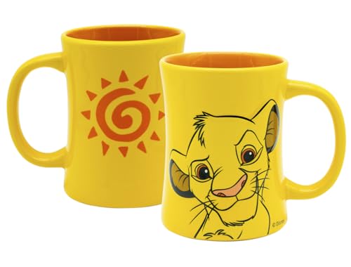 Tasse Simba 3D en relief, 360 ml en promo à 12,65€ (-53%) sur Amazon FR