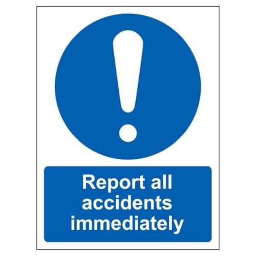 V Safety Report All Accidents Immediately - Portrait 150 x... - Maison & Cuisine Amazon Royaume-Uni à 2.24€