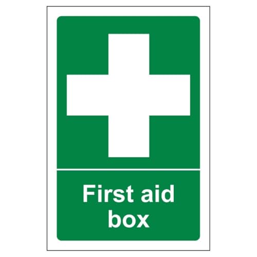 V Safety First Aid Box - Portrait 150 x 200 mm - 2mm... - Home & Kitchen Amazon UK à 2.15€