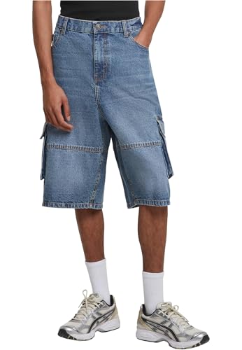 Urban Classics Pantalones Cortos para Hombre, Lavado Azul... - Deal du jour à 16.12€