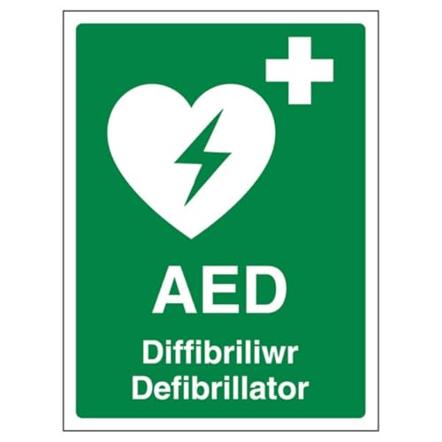 V Safety Welsh/English - AED Emergency Defibrillator 150 x... - Home & Kitchen Amazon UK à 1.99€
