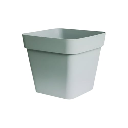Square Garden Planter with Wheels - Recycled Plastic, Frost... - Jardin & Extérieur Amazon Royaume-Uni à 24.99€