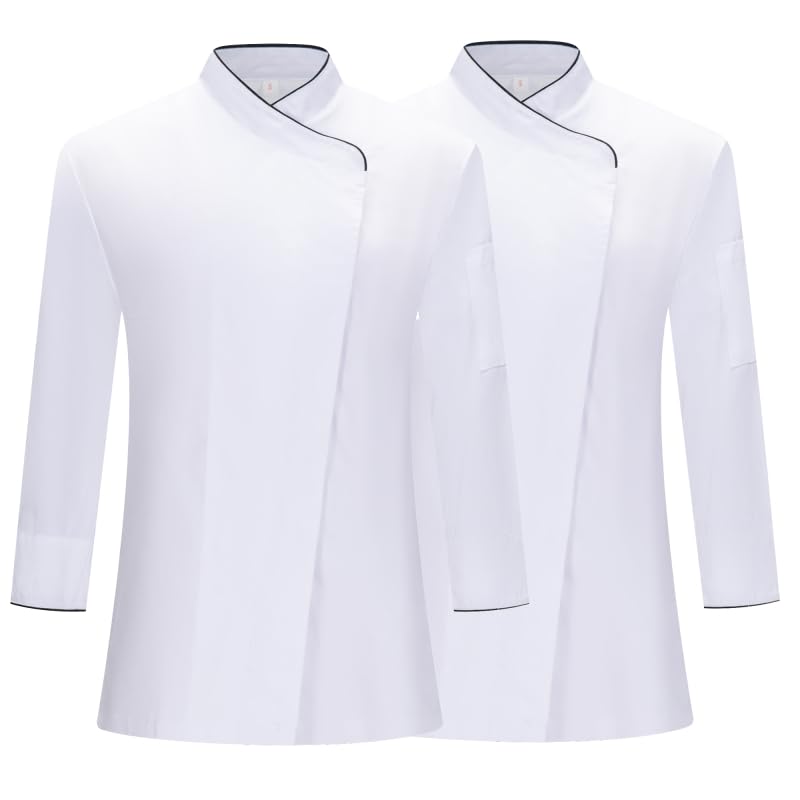 MISEMIYA Mujer Paquete 2 Unidades-Chaqueta COCINERA... - Mode & Vêtements en promo à 25.16€