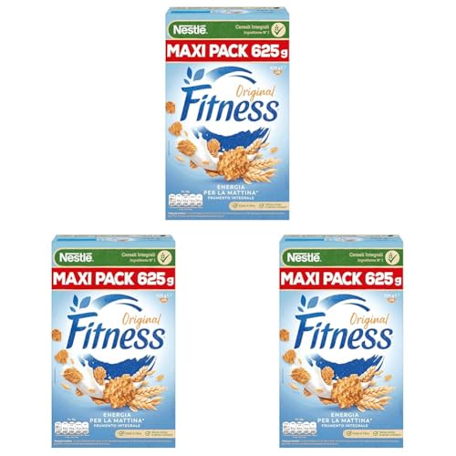 FITNESS Original Cereali Integrali 625g (Confezione da 3) - Sports & Fitness Amazon Italie à 8.97€