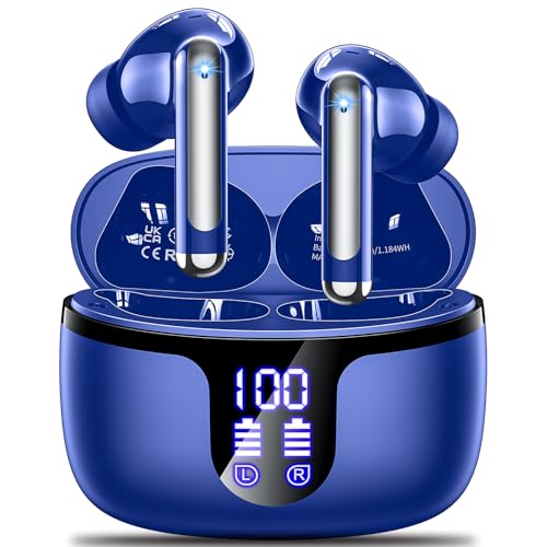 Monyhigh - Auriculares Bluetooth inalámbricos, auriculares... - Deal du jour à 32.31€