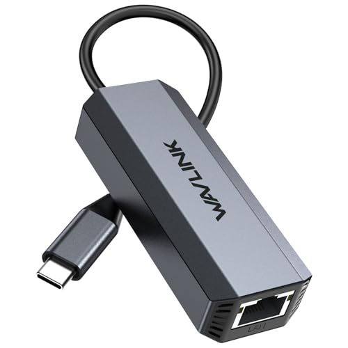 WAVLINK Adaptateur USB C vers Ethernet 5G, Adaptateur... en promo sur Amazon