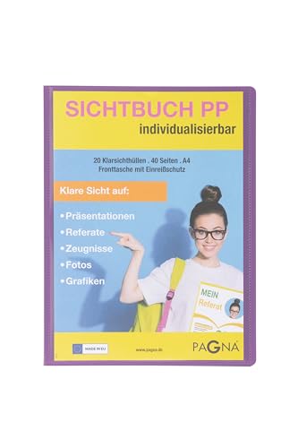 PAGNA School 21013-12 Display Book A4 Polypropylene with... - High-Tech & Électronique Amazon Royaume-Uni à 2.20€