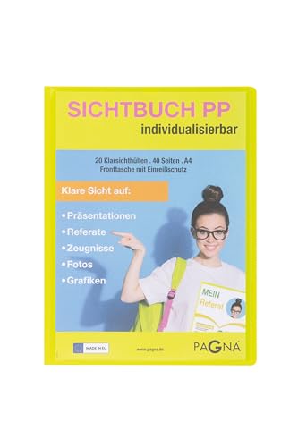 PAGNA School 21013-17 Display Book A4 Polypropylene with... - High-Tech & Électronique Amazon Royaume-Uni à 7.58€