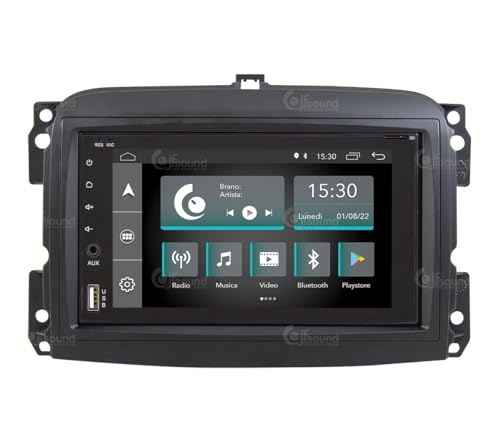 JF Sound - Autoradio Android JF-227-X7C-FLO - Per Fiat 500L... - Auto & Motorcycle Amazon Italy à 170.42€