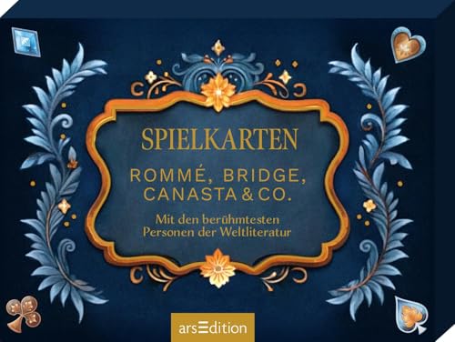 Ars Edition Spielkarten. Rommé, Bridge, Canasta & Co. : Mit... - Livres & eBooks Amazon France à 13.38€