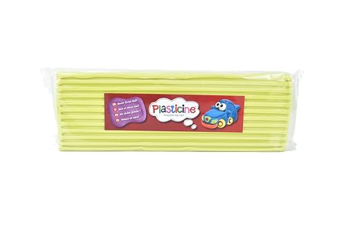 Plasticine Pâte à modeler jaune fluo #11-400 g - Pour les... - Jouets & Jeux Amazon France à 3.41€