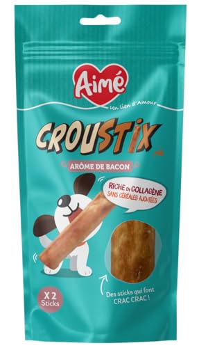 Aimé - Stick à Macher - Friandise pour Chien Saveur Bacon... - Beauté & Parfums en promo à 4.20€