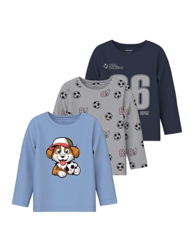 NAME IT Nmmniko 3P LS Top, Azul Marino, 104 (Pack de 3)... - Jouets & Jeux Amazon Espagne à 20.30€