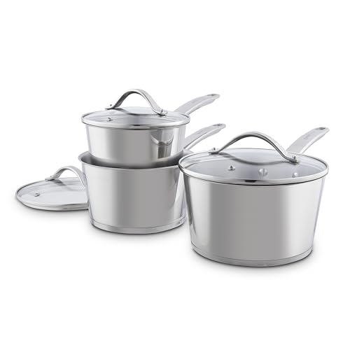 Good Food in Partnership with Tower 3 Piece Saucepan Set... - Maison & Cuisine Amazon Royaume-Uni à 49.99€