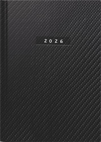 rido/idé Buchkalender Mod. futura 2 2026 „Carbon“ | A5... - Auto & Moto Amazon Allemagne à 5.44€
