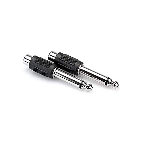 Adattatore jack audio da 6,35 mm maschio mono a RCA femmina... - Sports & Fitness Amazon Italie à 1.16€