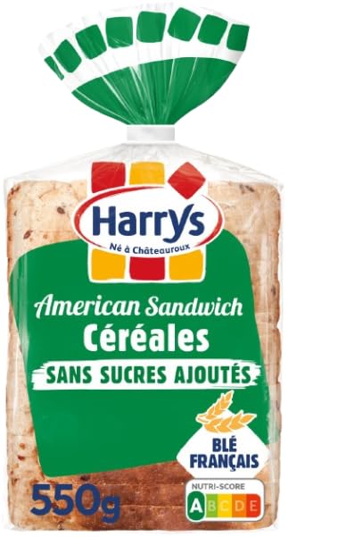 HARRYS American Sandwich Pain de mie aux céréales sans... - Épicerie en promo à 2.39€
