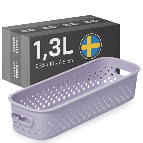 SmartStore Storage Basket with Handles in Lavender 1.3L... - Maison & Cuisine en promo à 2.55€