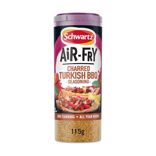 Schwartz Air Fryer Charred Turkish BBQ Seasoning Drum, 115g - Jardin & Extérieur Amazon Royaume-Uni à 1.80€