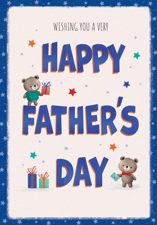 Piccadilly Greetings Father's Day Card, Wishing You A Very... - Auto & Motorcycle Amazon UK à 1.77€
