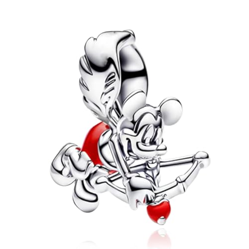 HAEPIAR Mouse with Cupid's Arrow Charms 925 Plata de Ley... - High-Tech & Électronique Amazon Espagne à 11.13€