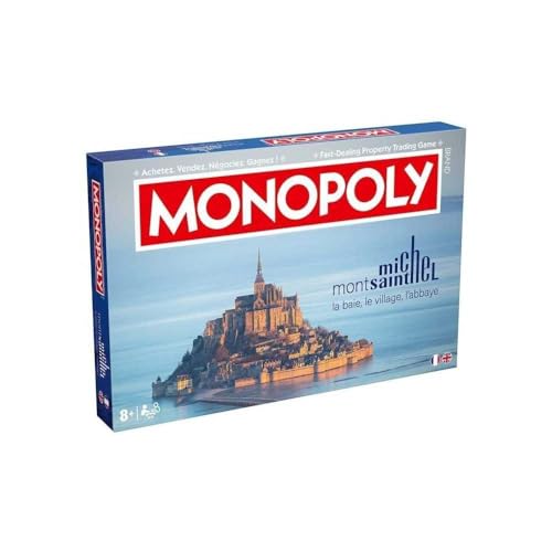Winning Moves Monopoly Mont-Saint-Michel - Jeu de société... - Jouets & Jeux en promo à 12.40€