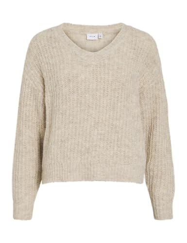 Vila Female Strickpullover VILAMPE V-Ausschnitt - Erreur de prix -75% à 7.28€
