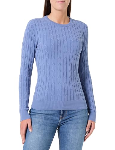 GANT Stretch Cotton Cable C-Neck Suéter pulóver, Azul... - High-Tech & Électronique Amazon Espagne à 55.90€