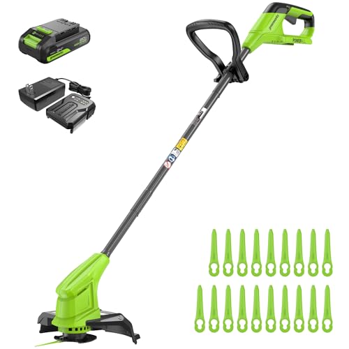 Greenworks 24V Coupe-Bordures sans Fil pour Moyens Jardins... - Sports & Fitness en promo à 49.99€
