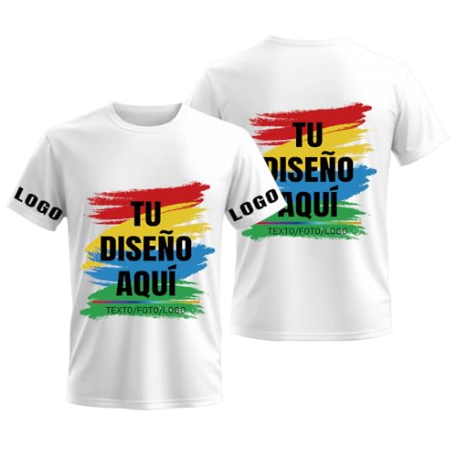 ERICAT Camisetas Personalizadas, Camiseta Personalizada –... - Bon plan à 0.99€