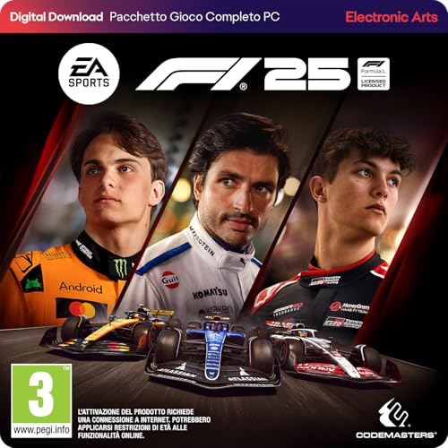 F1 25 Standard Edition PCWin | Codice EA App | Videogiochi... - High-Tech & Électronique Amazon Italie à 29.99€