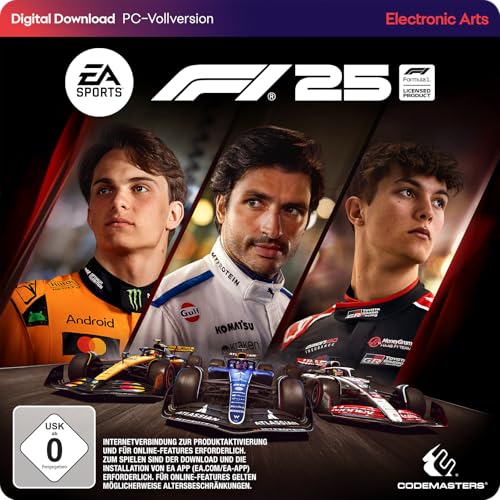 F1 25 Standard Edition PCWin | Download Code EA App |... - High-Tech & Électronique Amazon Allemagne à 29.99€