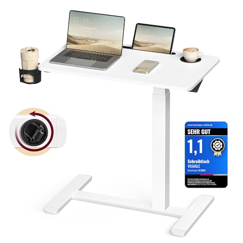 VASAGLE Beistelltisch mit Rollen, mobiler Stehtisch, 70 x... - Home & Kitchen Amazon Germany à 48.99€