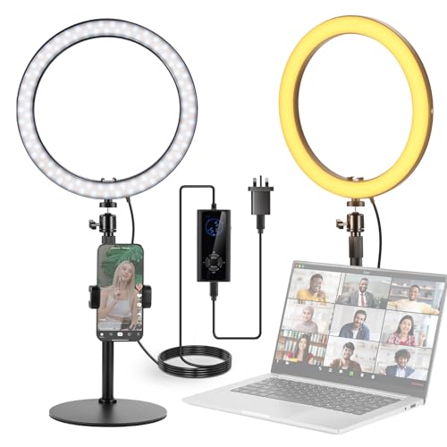 NEEWER 12" 24W High Power Desk Ring Light with Stand/Phone... - High-Tech & Électronique Amazon Royaume-Uni à 42.80€