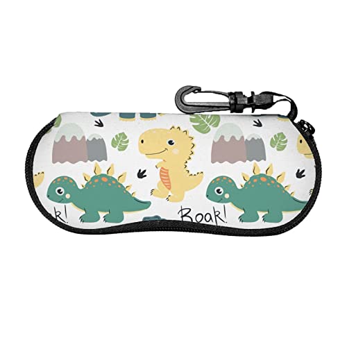 SMAZDFXX Brillenetui mit Reißverschluss und brüllendem... - Sports & Fitness Amazon Allemagne à 3.54€