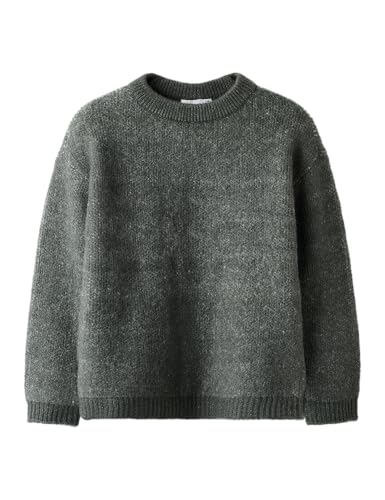 NAME IT Nkmkjertan LS Knit, Verde Bosco, 116 cm Bambino - Amazon Italie à 11.62€