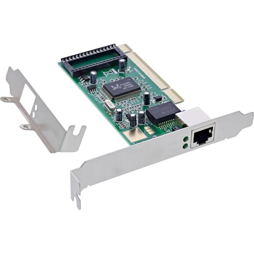 InLine® Carte réseau Gigabit 10/100/1000 Base-T Ethernet... - Tech & Electronics Amazon France à 15.12€