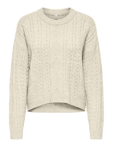 Onlkatia LS Cable O-Neck Jersey CC KNT, Baby's Breath, XL - Tech & Electronics Amazon Spain à 10.63€