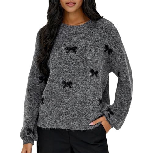 Onlbrunhilda Life Ls Bow O-Neck KNT - Amazon Germany à 21.52€