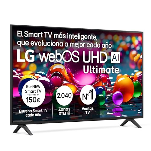 LG 50UA75006LA - TV 50", UHD 4K, WebOS 25, Ultimate IA... - High-Tech & Électronique Amazon Espagne à 357.90€