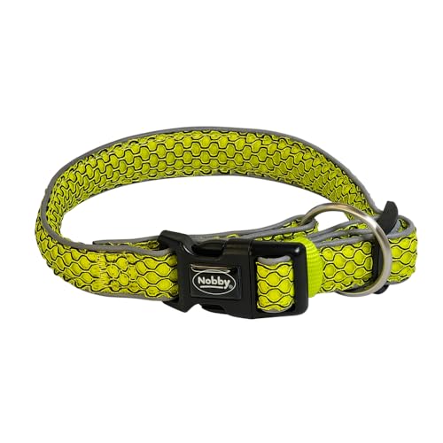 Nobby Mesh Air Collar Yellow L-XL 32 mm 50-65 cm - Pet Supplies Amazon UK à 8.25€