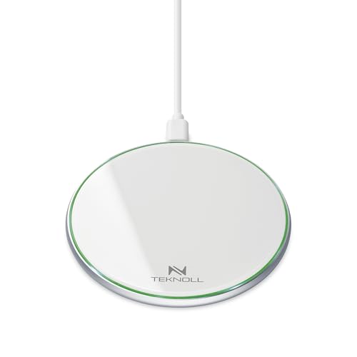 Teknoll - Caricatore Wireless 15W, Pad di Ricarica Rapida... - High-Tech & Électronique Amazon Italie à 11.99€