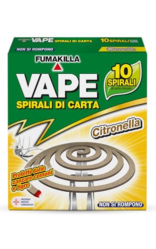 Vape - Ricariche Antizanzare Liquide e Piastrine per... - Auto & Moto Amazon Italie à 1.99€
