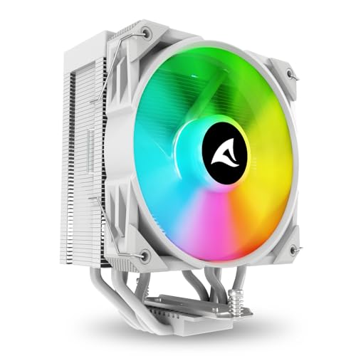 Sharkoon A40 White RGB CPU Cooler - High-Tech & Électronique Amazon Royaume-Uni à 19.99€
