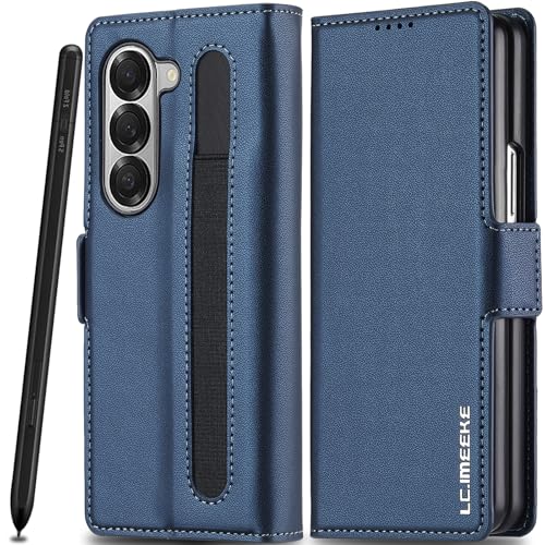 Étui de protection pour Samsung Galaxy Z Fold 5 - En cuir... - Tech & Electronics Amazon France à 25.79€