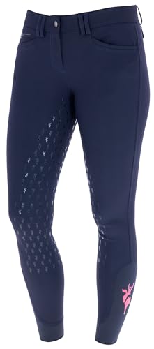 Covalliero Janne x PinkRibbon Reithose Fullgrip, Dark Navy... - Garden & Outdoor Amazon Germany à 39.97€
