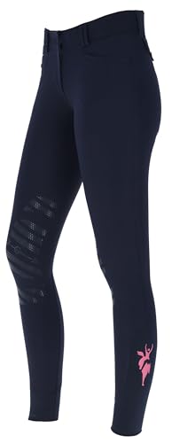 Covalliero Pant equit Janne x PinkRibbon Dark Navy, Mis. 38 - Maison & Cuisine Amazon Italie à 29.92€