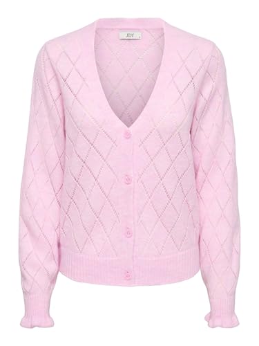 JdY Jdyletty Letty L/S V-Neck Struc Cardi Knt Noos, Rosa... - Auto & Motorcycle Amazon Spain à 10.05€