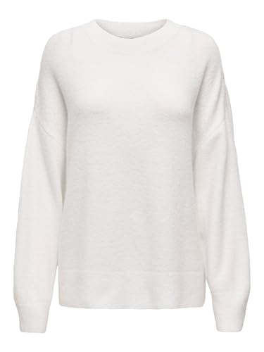 JdY Sonja Pull col Rond L/S KNT, Cloud Dancer, L - Bricolage & Outils Amazon France à 16.71€
