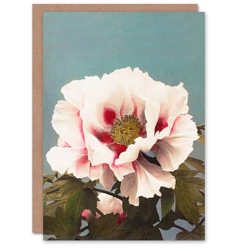 Artery8 Ogawa Kazumasa Art Card Tree Peony Floral Japanese - Home & Kitchen Amazon UK à 2.00€